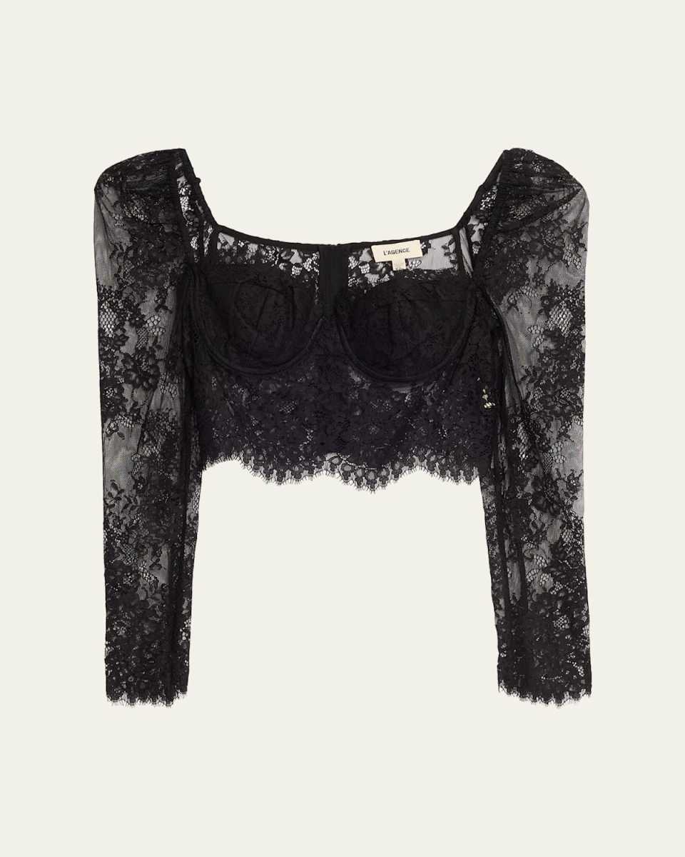 Lori Lace Bustier Top